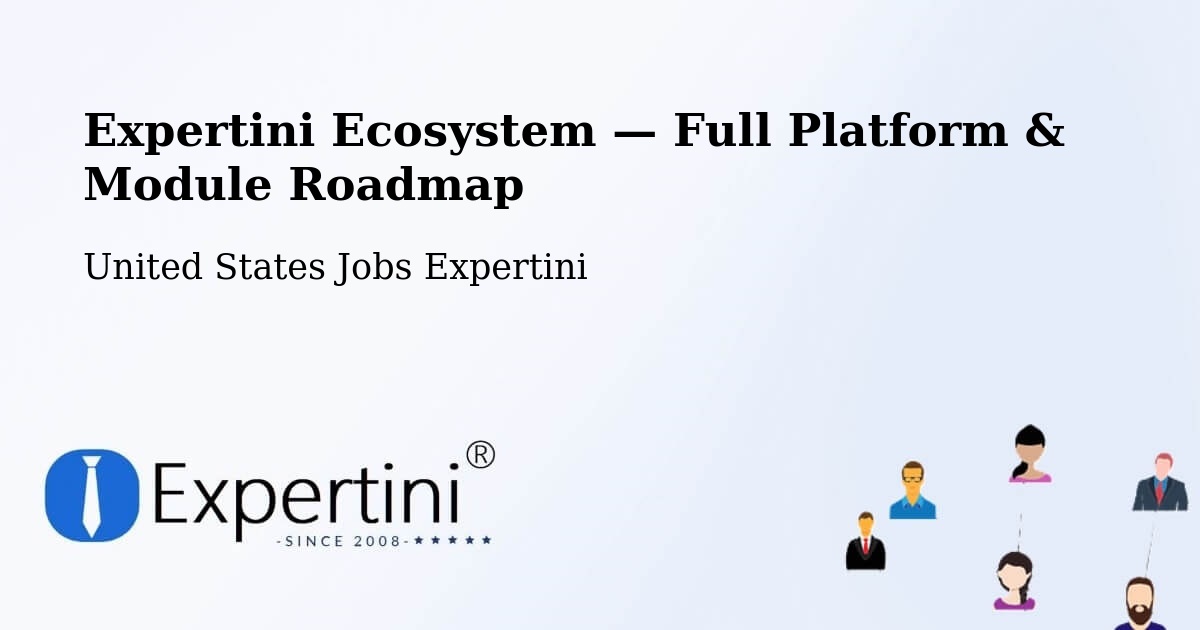 Expertini Ecosystem — Full Platform & Module Roadmap – Frazee