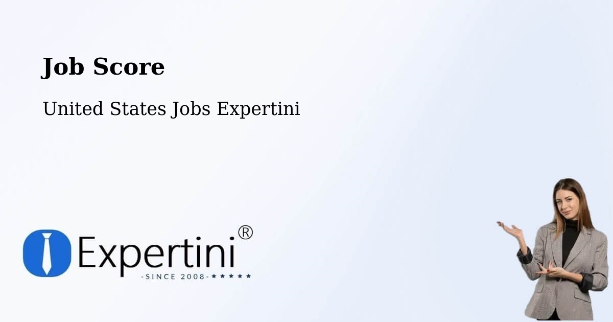 Job Score & Job Description Score Tool – Frazee - United States Jobs Expertini